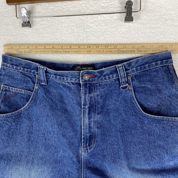 Vintage Y2K No Boundaries Jeans Mens 40x30 (actual‎ 38x31) Baggy Skater - Picture 16 of 16